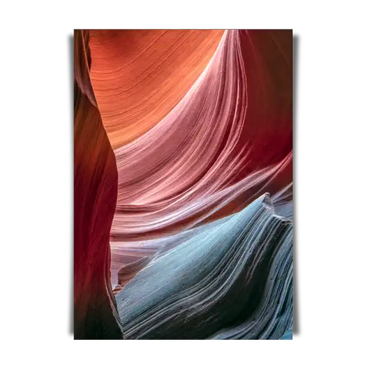 Sand Scoured Rocks From Lower Antelope Canyon in Arizona