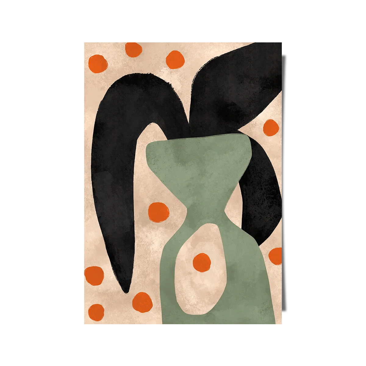 Scandinavian Abstract Flower Vase