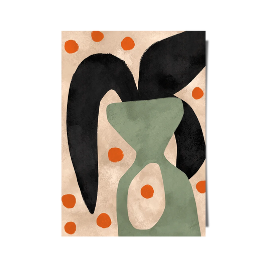 Scandinavian Abstract Flower Vase