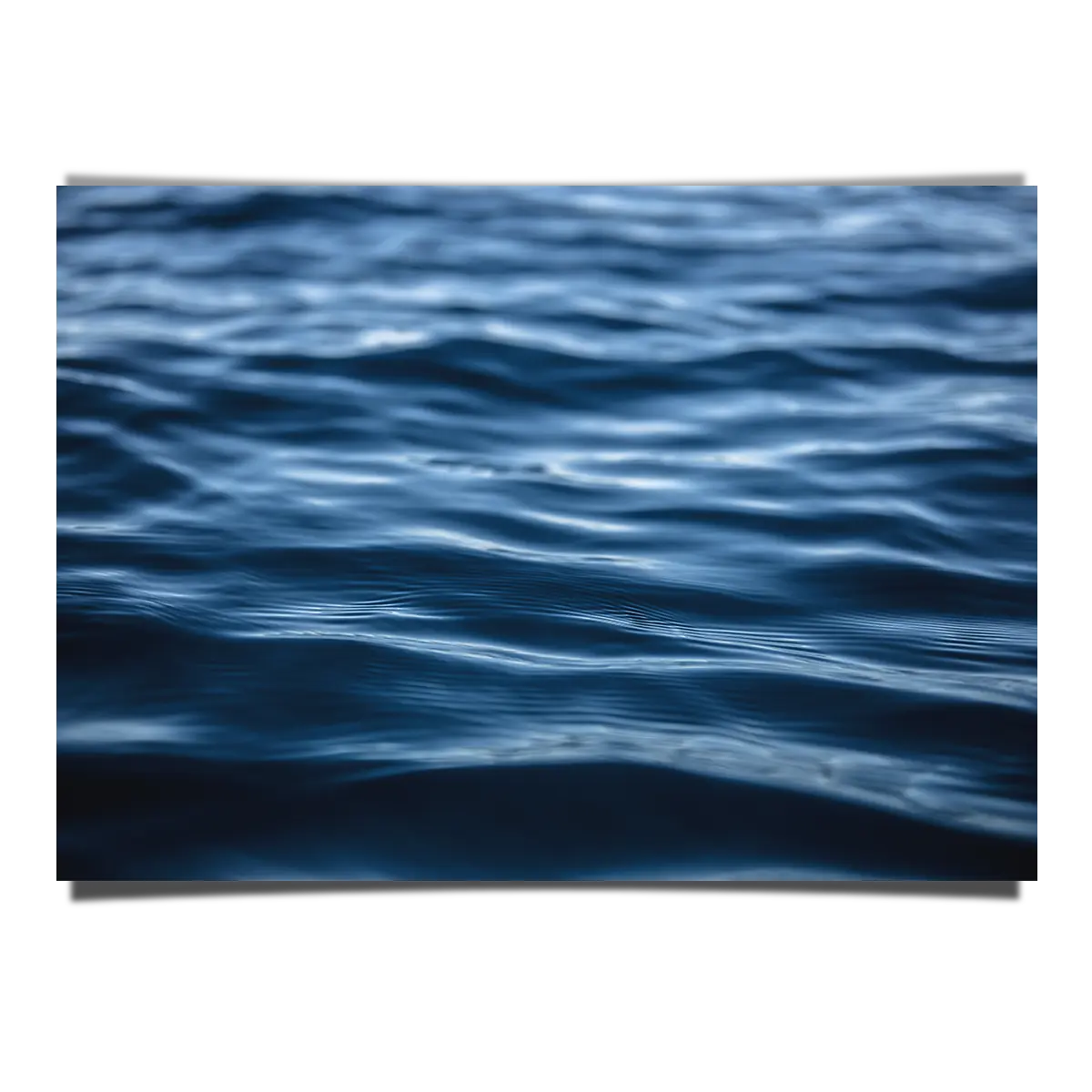 Sea Waves Macro Shot