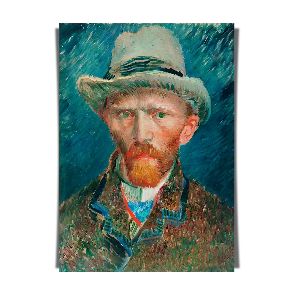 Self Portrait by Vincent Van Gogh 1887