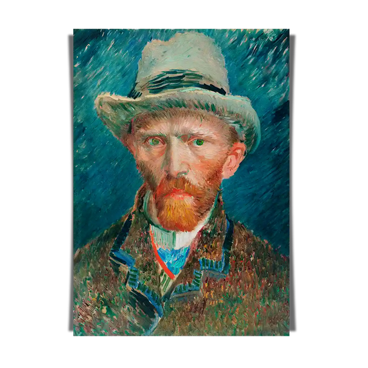 Self Portrait by Vincent Van Gogh 1887