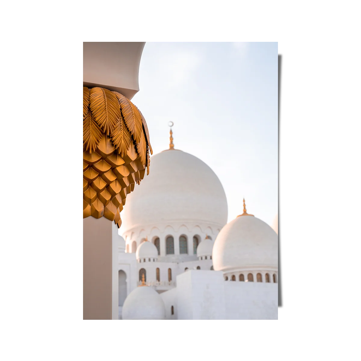 Sheikh Zayed Grand Mosque In Abu Dhabi