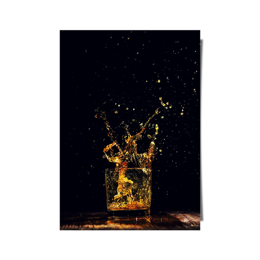 Splashed Whiskey