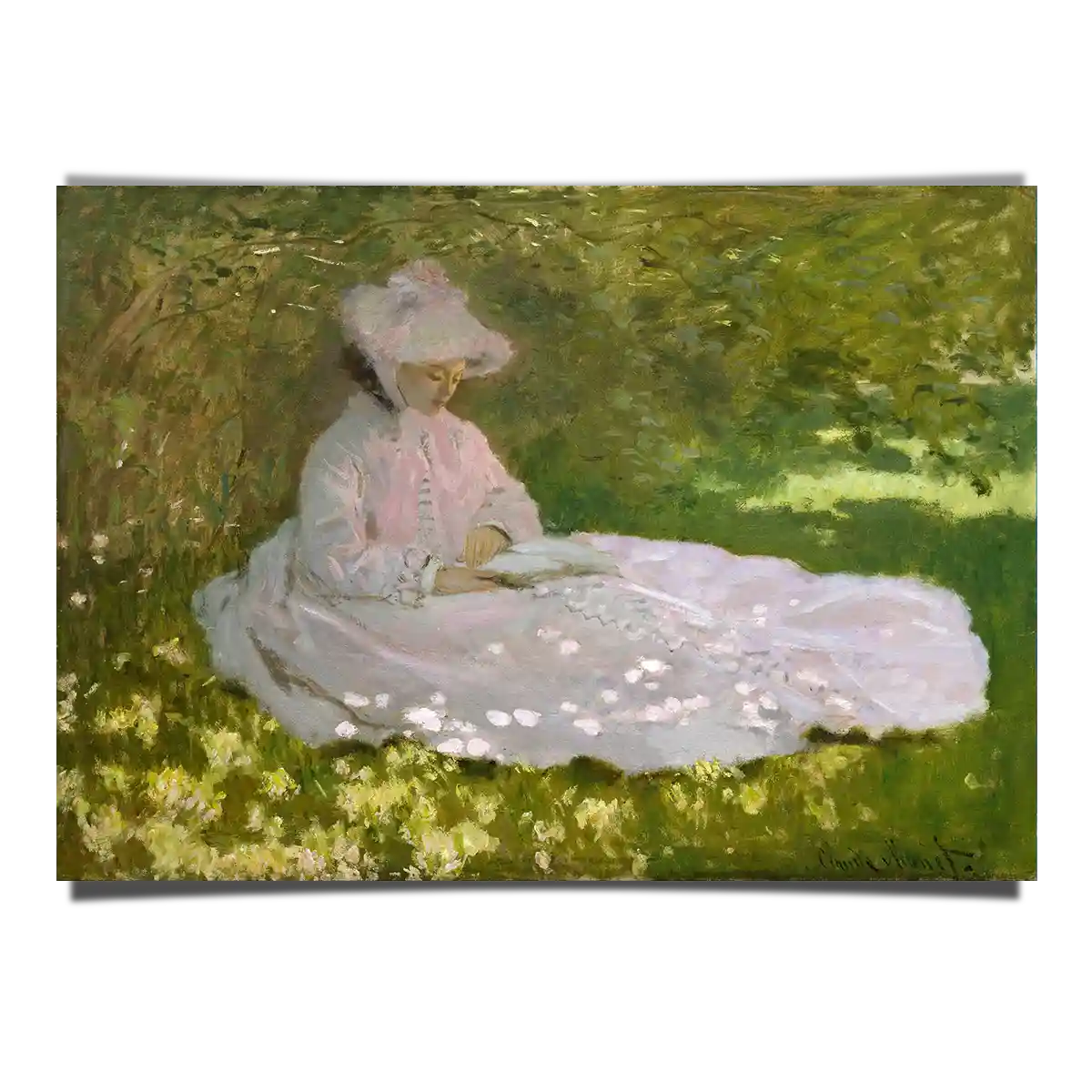 Springtime by Claude Monet