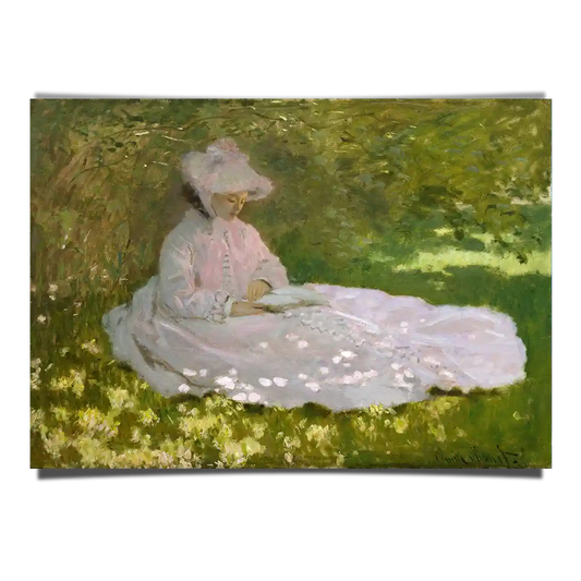Springtime by Claude Monet
