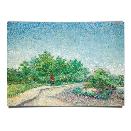 Square Saint Pierre Paris by Vincent Van Gogh 1887