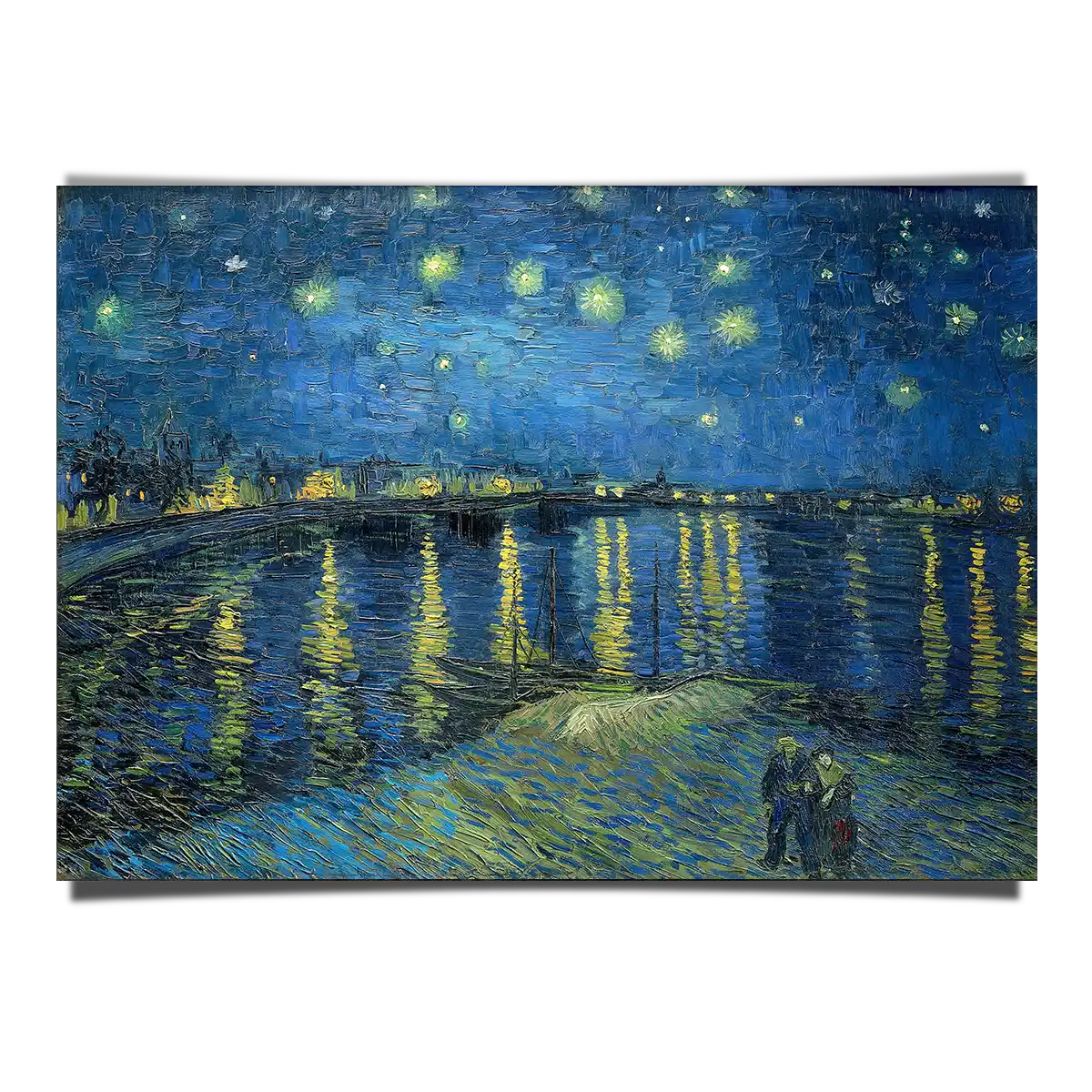 Starry Night Over The Rhone by Vincent Van Gogh 1888