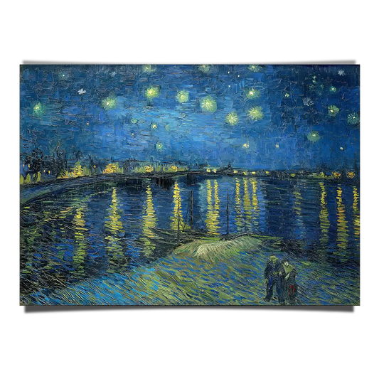 Starry Night Over The Rhone by Vincent Van Gogh 1888