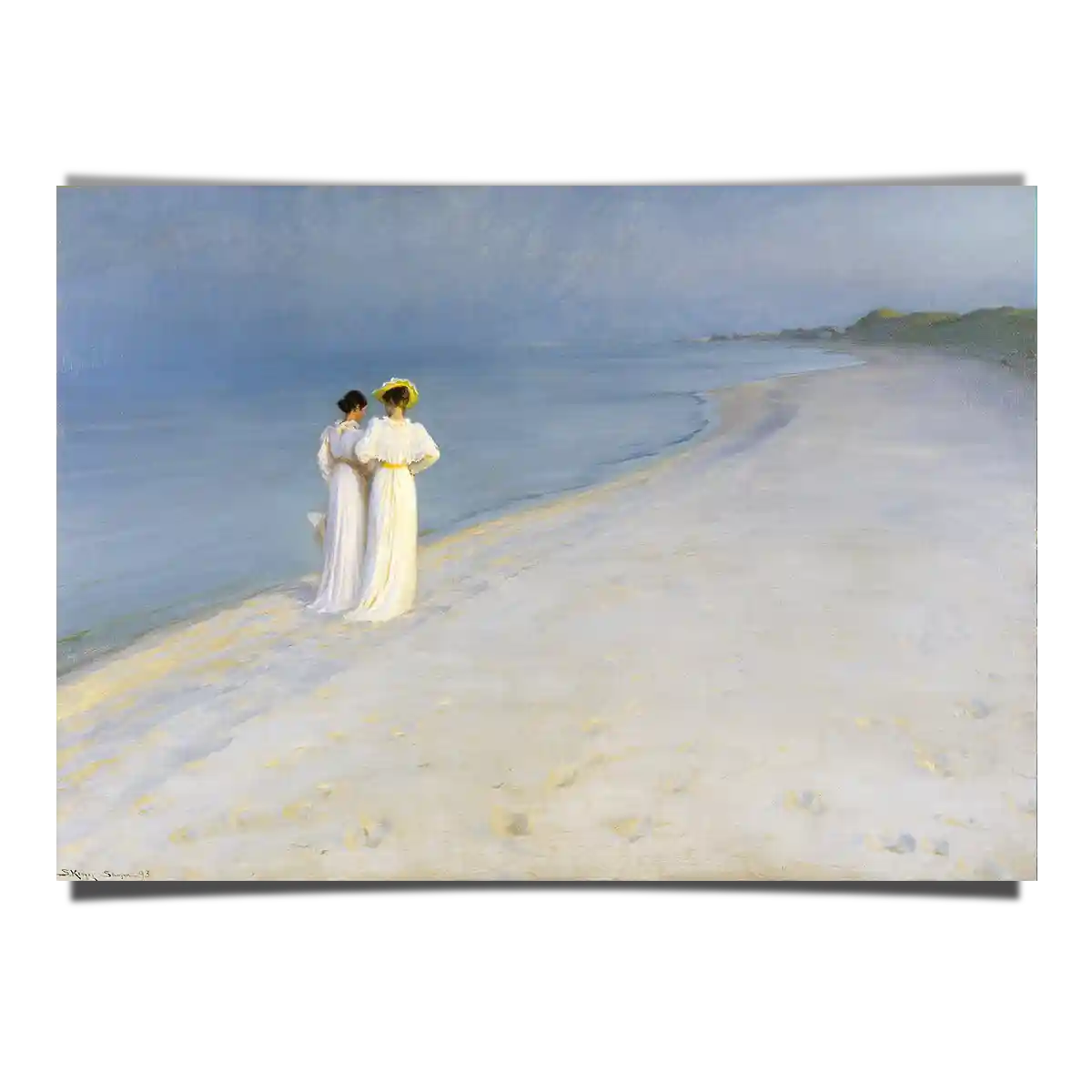 Summer Evening on Skagen Beach by Peder Severin Krøyer 1893