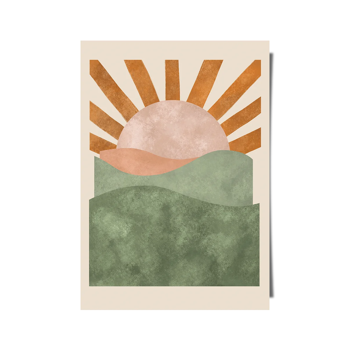 Sun And Nature Abstract