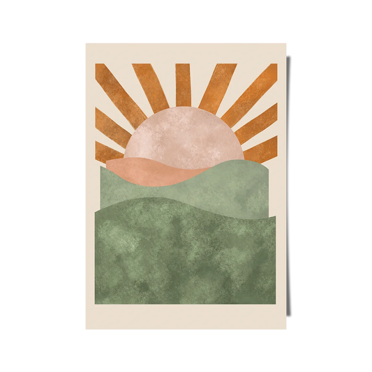 Sun And Nature Abstract