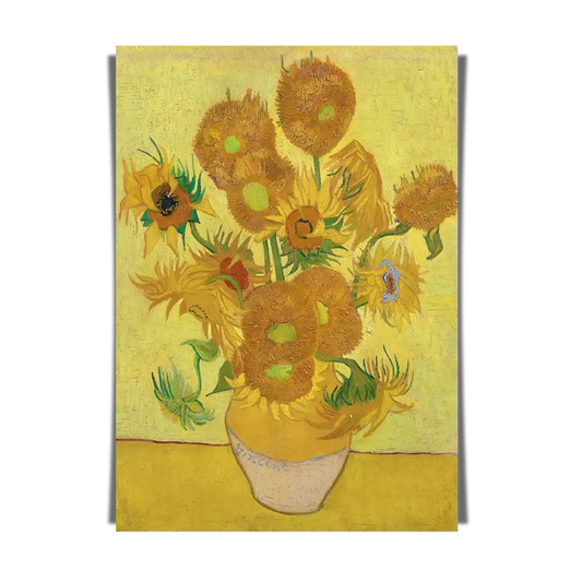 Sunflowers by Vincent Van Gogh 1888