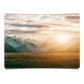 Sunset Shining Through Clouds