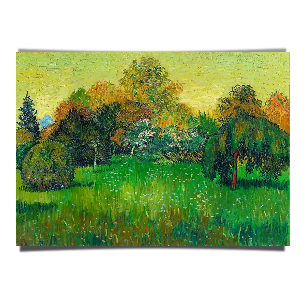 The Poets Garden by Vincent Van Gogh 1888