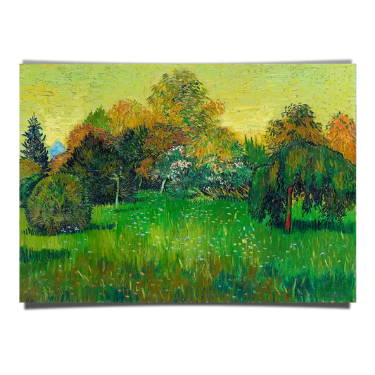 The Poets Garden by Vincent Van Gogh 1888