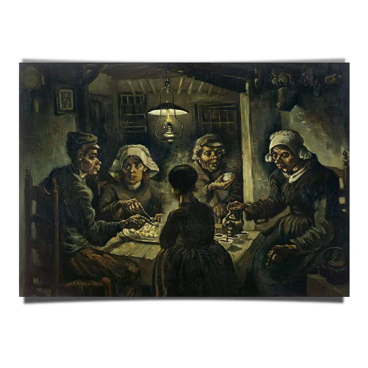 The Potato Eaters by Vincent Van Gogh 1887