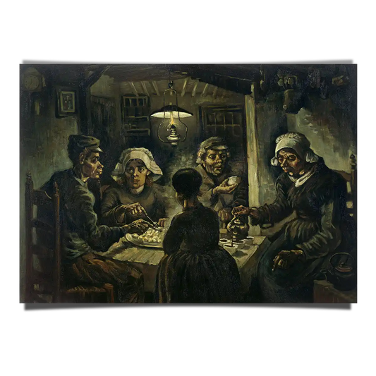 The Potato Eaters by Vincent Van Gogh 1887