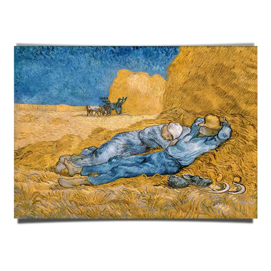The Siesta by Vincent Van Gogh 1890