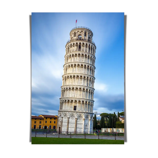 The Leaning Tower of Pisa in Tuscany Italy