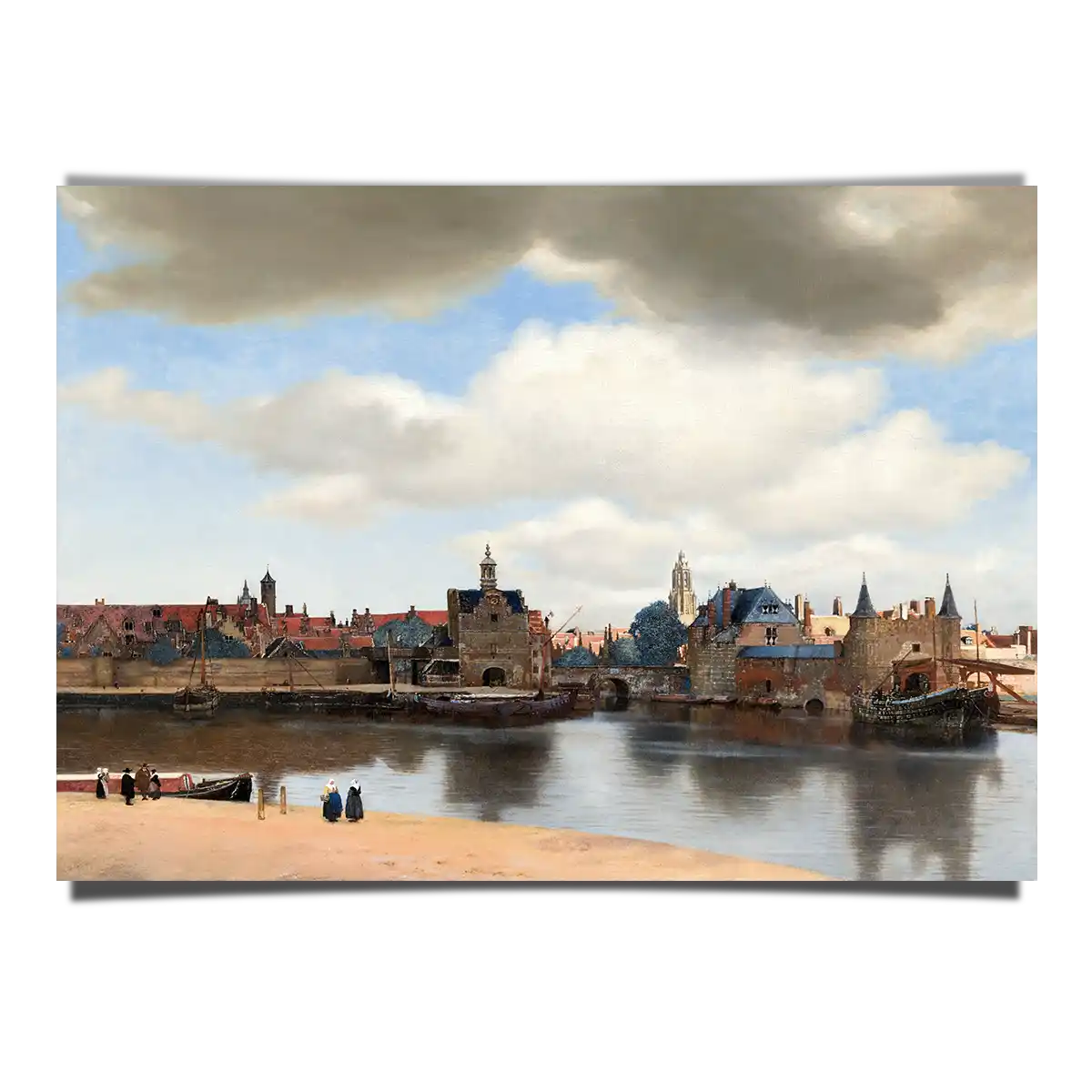 View of Delfts by Johannes Vermeer 1660