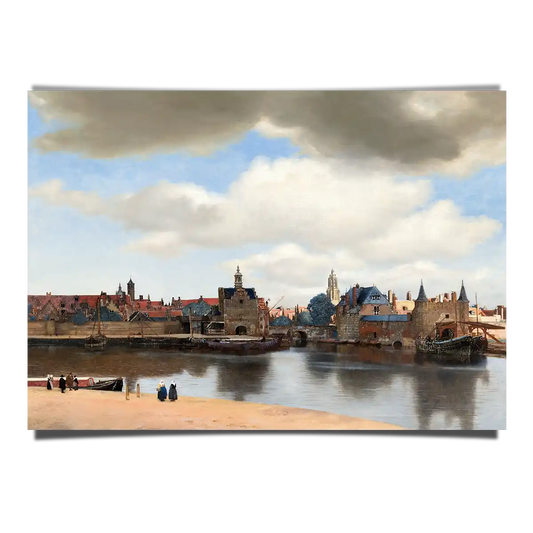 View of Delfts by Johannes Vermeer 1660