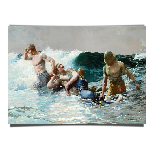 Undertow by Winslow Homer 1886